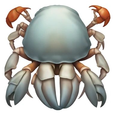 Hermit crab sticker