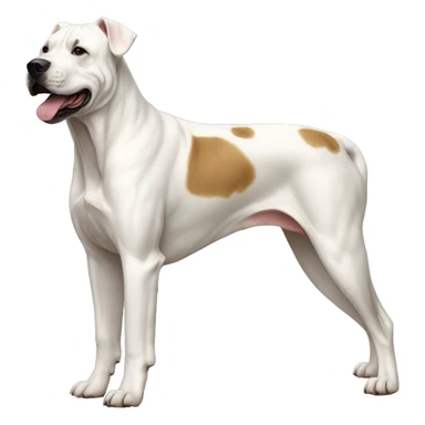 Dogo Argentino Dog Breed Full Body sticker