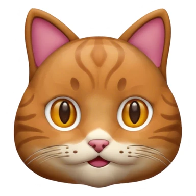 the discord's teddy bear emoji but instead of being a bear it's a cat sticker