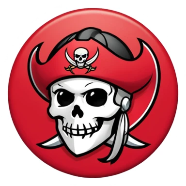Tampa bay buccaneers logo sticker
