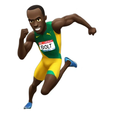 Usain bolt sticker