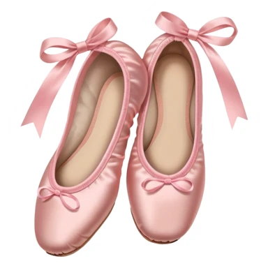 Pink ballet shoes  sticker