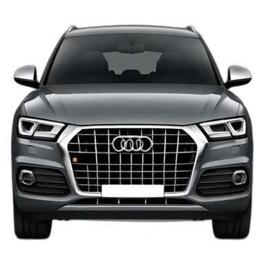 Dark grey audi q5 sticker