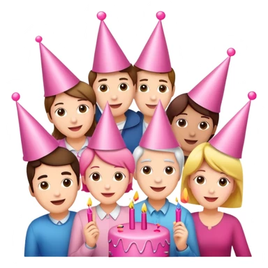 30th birthday pink celebration sticker