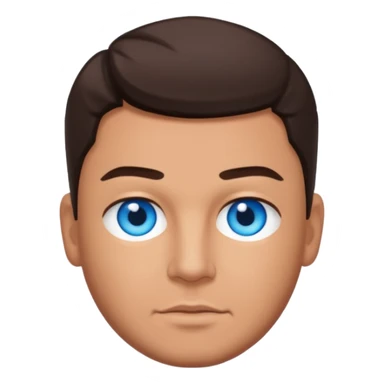 Craig Kelly with blue eyes sticker