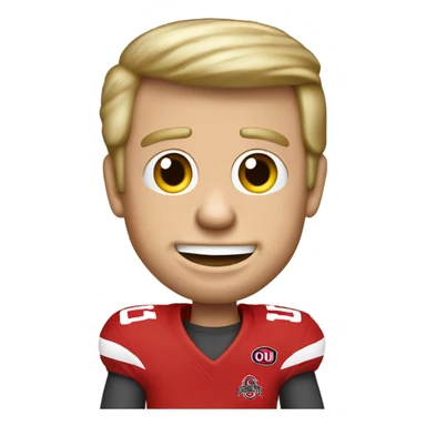 Trump OSU buckeye football fan sticker