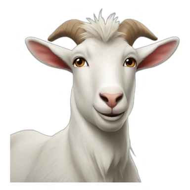 Messi on a goat sticker