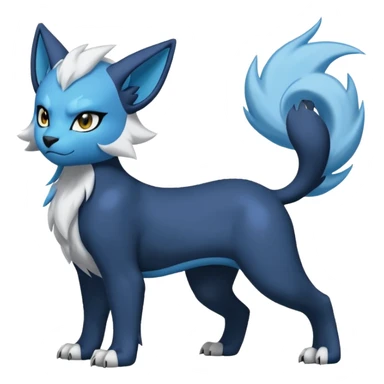 Luxray-Absol-Dewott-fusion sticker