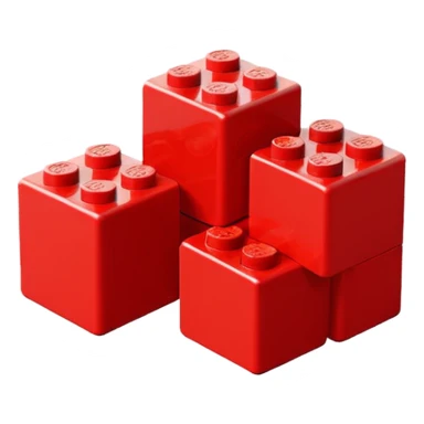 3 x lego blocks sticker
