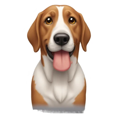 un perro dizfrazado de salchiccha sticker