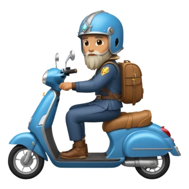 odin god drive scooter sticker