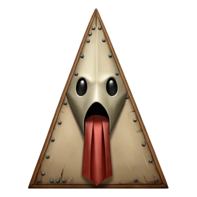 Pyramid Head from Silent Hill sticker