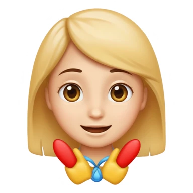 I want an emoji like of hapiness with love calm eyes and cute and with aaa i finally did it moment feeling sticker