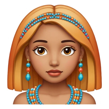 Bead Pattern Girls sticker