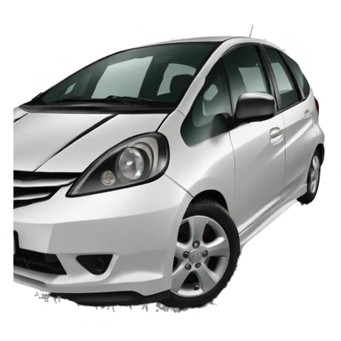 2013 black colour honda jazz sticker