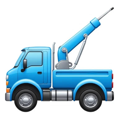 puedes crear unemojis de una tractocamion articulado sticker