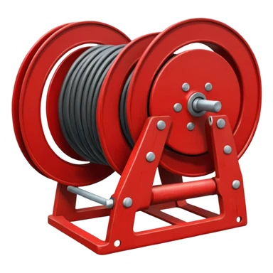 concert Cable reels red sticker