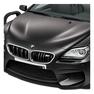 Black bmw m6 2024 sticker