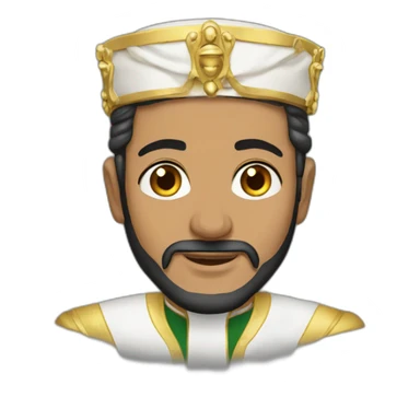 mohammed 6 moroccan king sticker