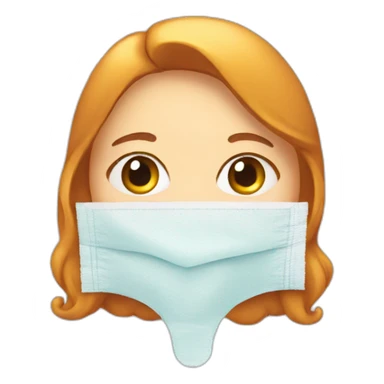 Sanitary napkin sticker