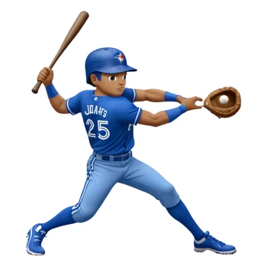 MLB TORONTO BLUE JAYS SMASHING THE LA Dodgers sticker
