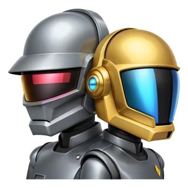 Daft punk sticker