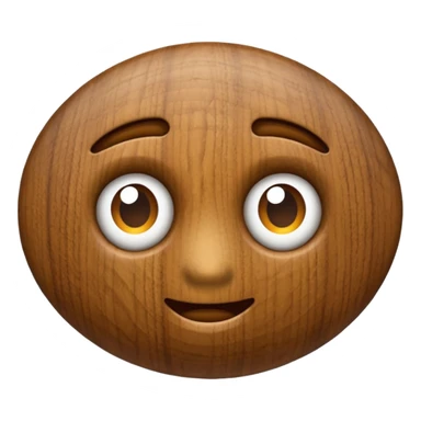 a walnut without face sticker