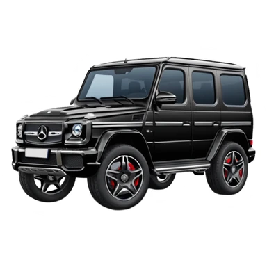 Mercedes black g63 sticker