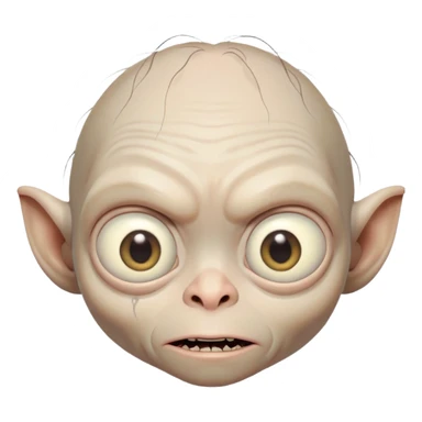 Gollum  sticker