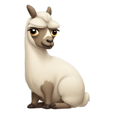 sad Lama sticker