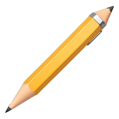 Apple white pencil sticker