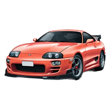 Toyota Supra Mk5 Tokyo drift sticker