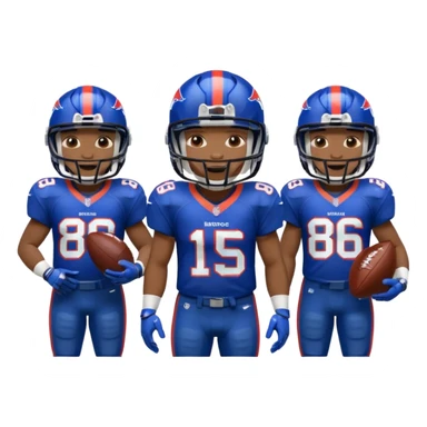 Denver broncos crushing buffalo bills sticker