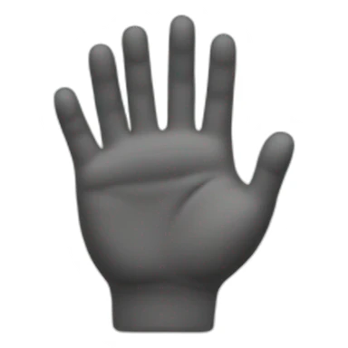 stop title with hand sticker