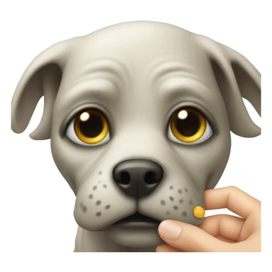 Alien is petting a dog sticker