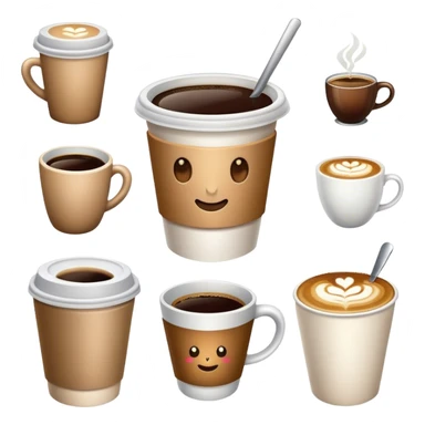 menu coffee  sticker