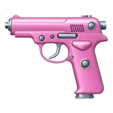 pink tattoo gun sticker