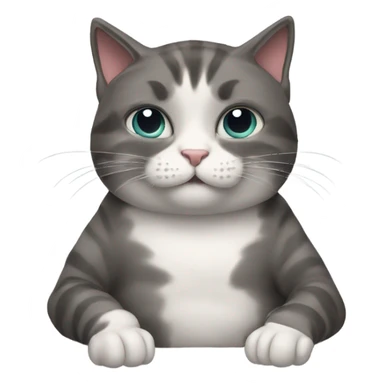 Cat texting lover  sticker