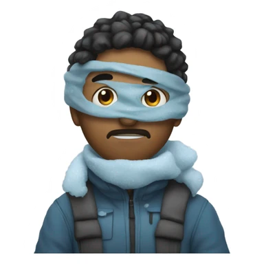 So cold freezing  sticker