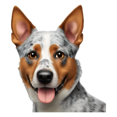 Australian cattle dog red heeler sticker