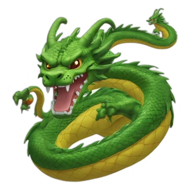 Shenron dragon ball sticker