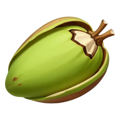 raw pistachio reverse colours sticker