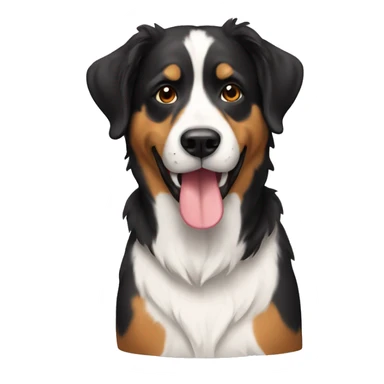 border colie perro sticker