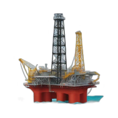 oil rig pumping ideas sticker