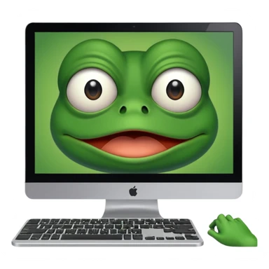 pepe the frog computer content face sticker
