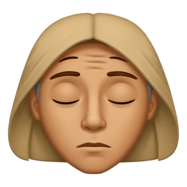 Stoner who's eyes are almost completely closed sticker