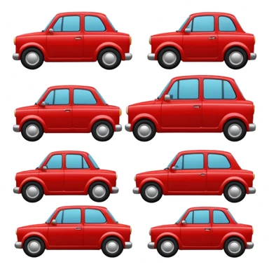roman cars sticker