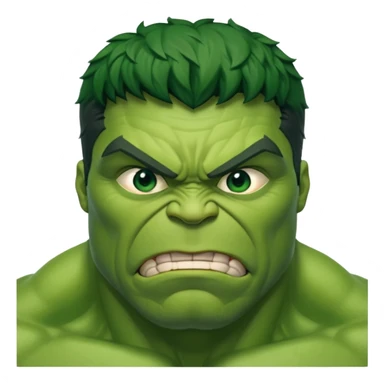 hulk se escondendo do batmam  sticker