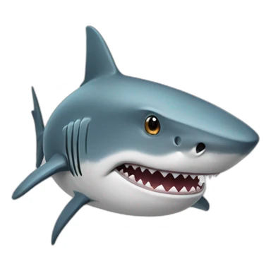 shark who thinks he's a doctor sticker