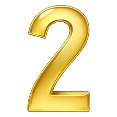 number 7 in golden and green shadows sticker